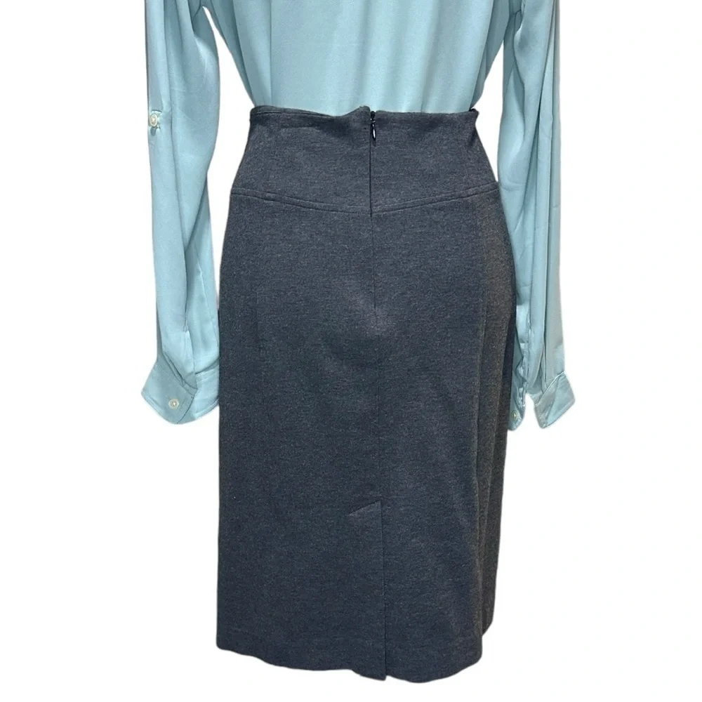 Michael Kors Gray Pencil Skirt Size 12